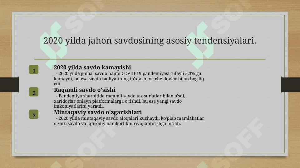 2020 yilgi jahon tashqi savdosi va uning dinamikasi.pptx2020 yilgi jahon tashqi savdosi va uning dinamikasi.pptx 3