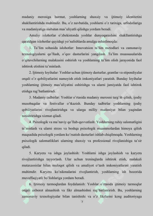 Yoshlarni falsafiy dunyoqarashga shakllantirish 6