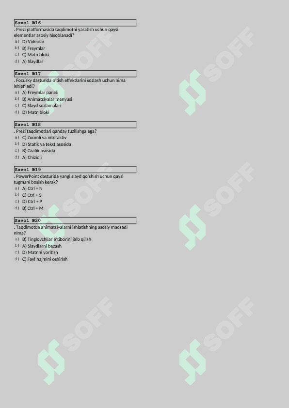 informatikadan test 2