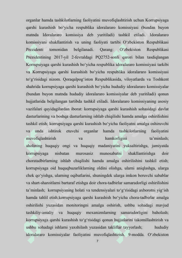 KORRUPSIYA VA XALQARO JINOYATCHILIK VA UNGA QARSHI KURASHISH OMILLARI 7