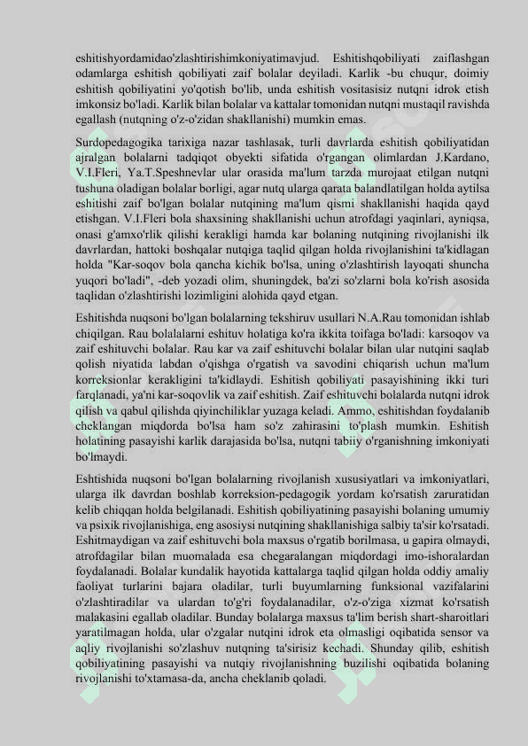 Eshitishida nuqsoni bo’lgan bolalarni yozuvga o’rgatish uslubiyati 7
