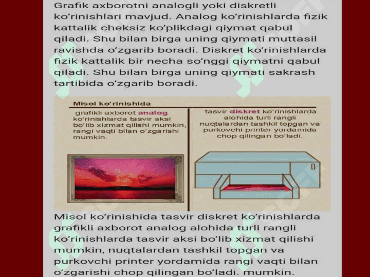 Kompyuter grafikasi haqida tushuncha 4