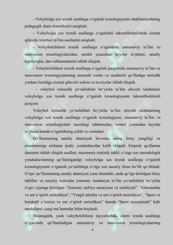 Jismoniy tarbiya darslarida voleybol texnik usullarini o‘rgatish 4
