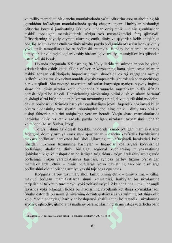 TURKIYA XX ASRNING 60-70- YILLARIDAGI HARBIY TUZUM DAVRIDA 6