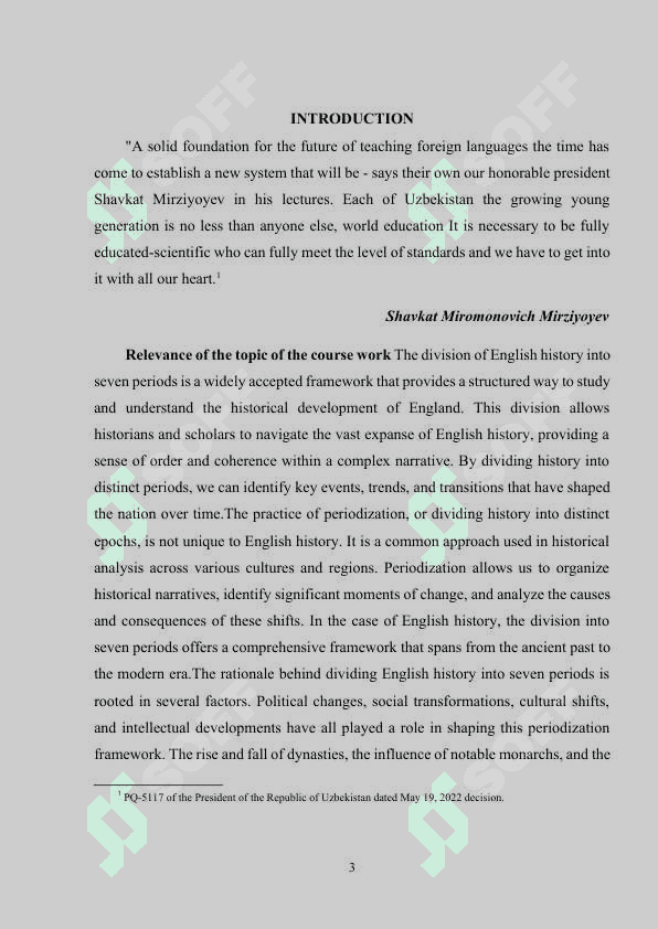 WHY DO WE DIVIDE ENGLISH HISTORY INTO SEVEN PERIODS 2