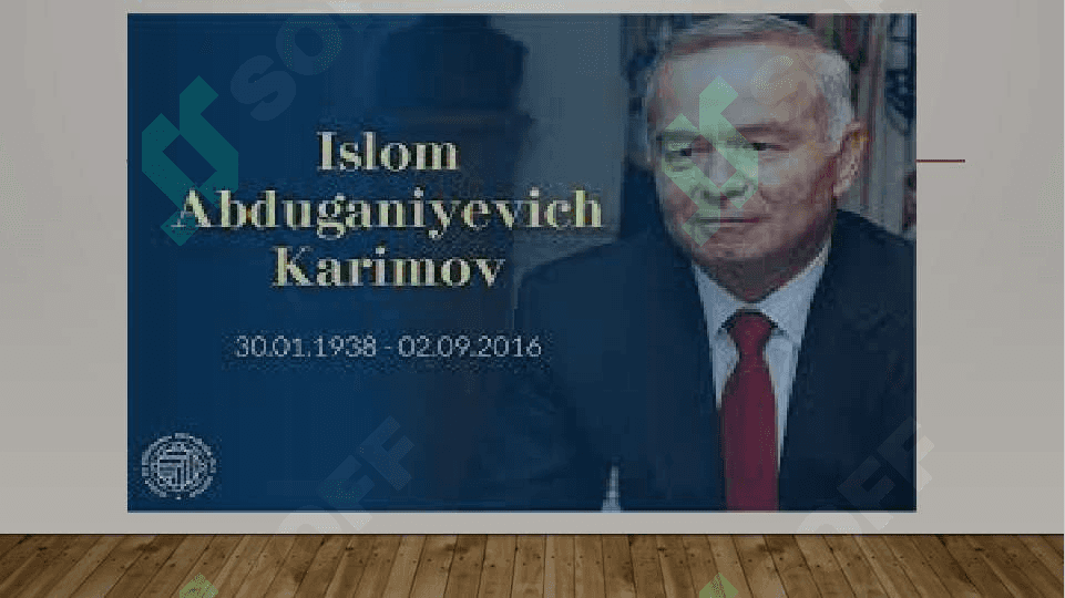 O’ZBEKISTONNING BIRINCHI PREZIDENTI 3