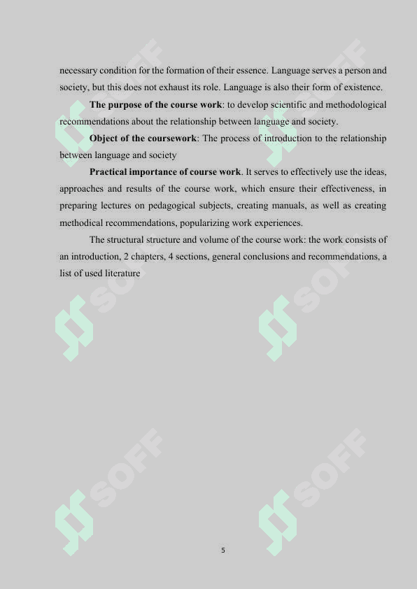 The relationship between language and society 4