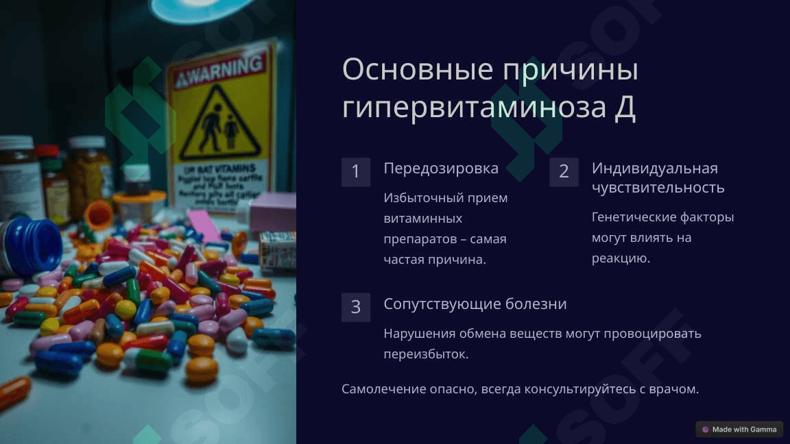 Гипервитаминоз Д у детей: Обзор 3