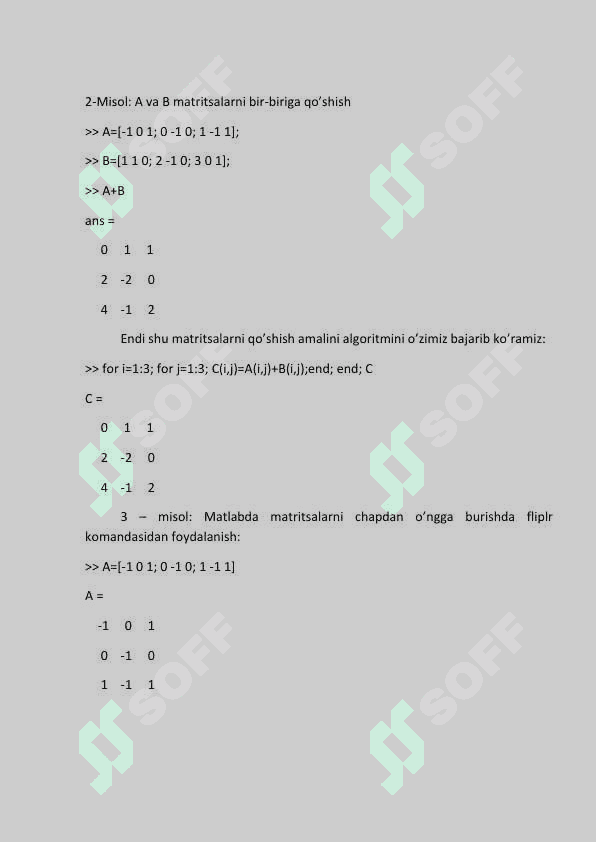Matlab dasturi yordamida bir o'lchovli issiqlik o'tkazuvchanlik tenglamasini taqribiy yechish. 7