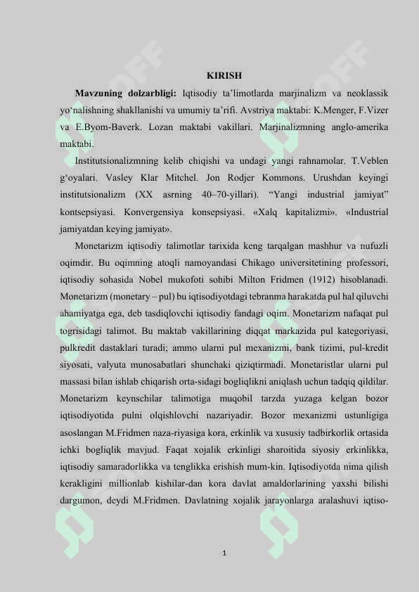 Marjinalizm va Keynschilik ta'limoti 2