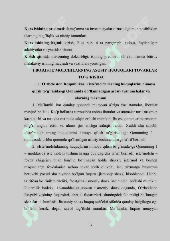 Iste'mol, jamg'arma va investitsiyalar 4