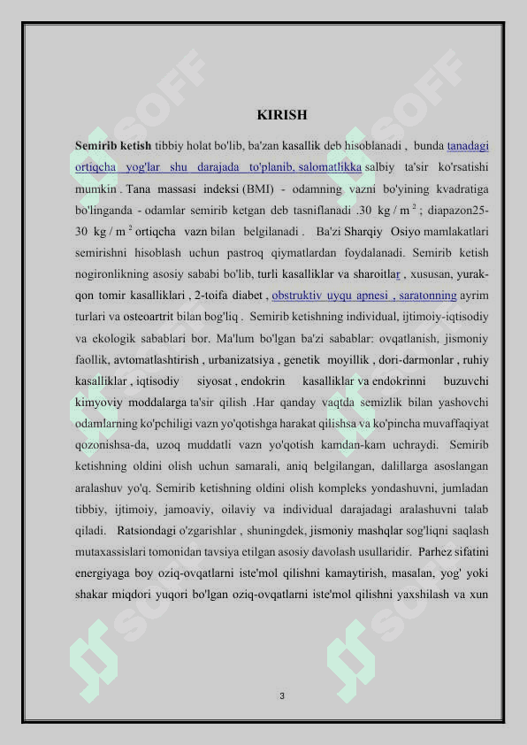 Semirib ketishning endokrinologiyasi sabablari va oqibatlari 3