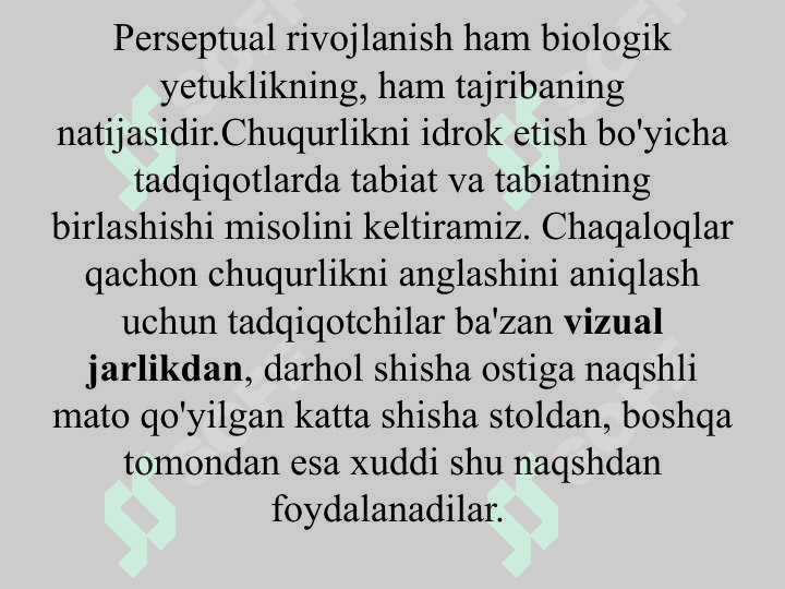 Bolalikdagi kognitiv rivojlanish 8