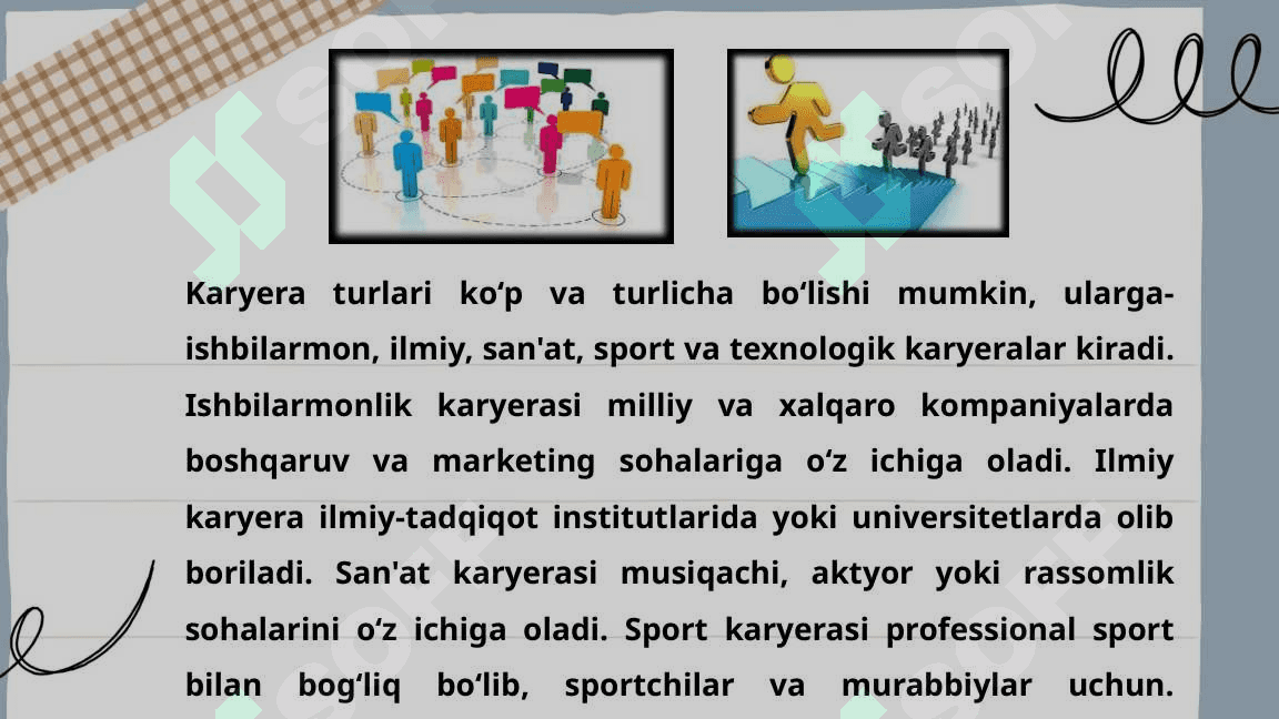 Karyera turlari, modellari, bosqichlari va ularning mazmuni 4