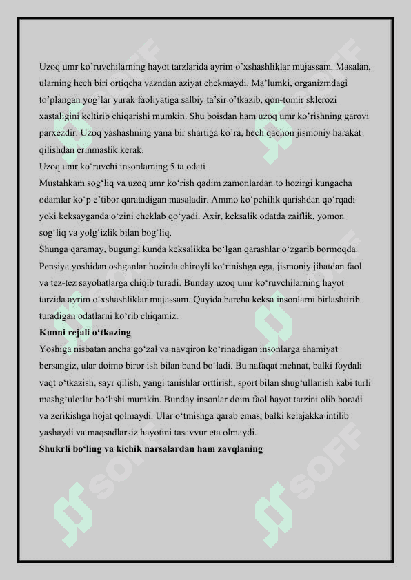MEXNAT UZOQ UMR KO'RISHNING ASOSI.docx 2