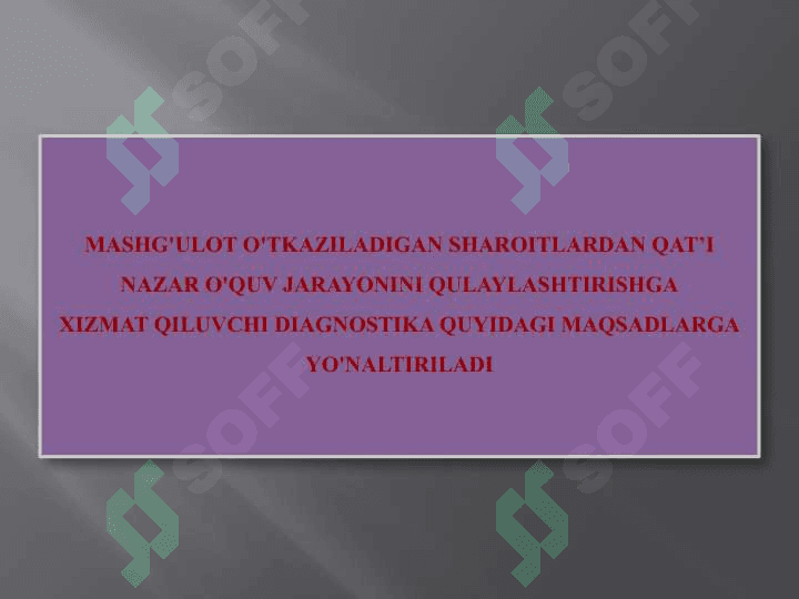 pedagogni diagnostik faoliyatining asosiy funktsiyalari, pedagogik diagnostikaning tamoyillari va darajalari 4