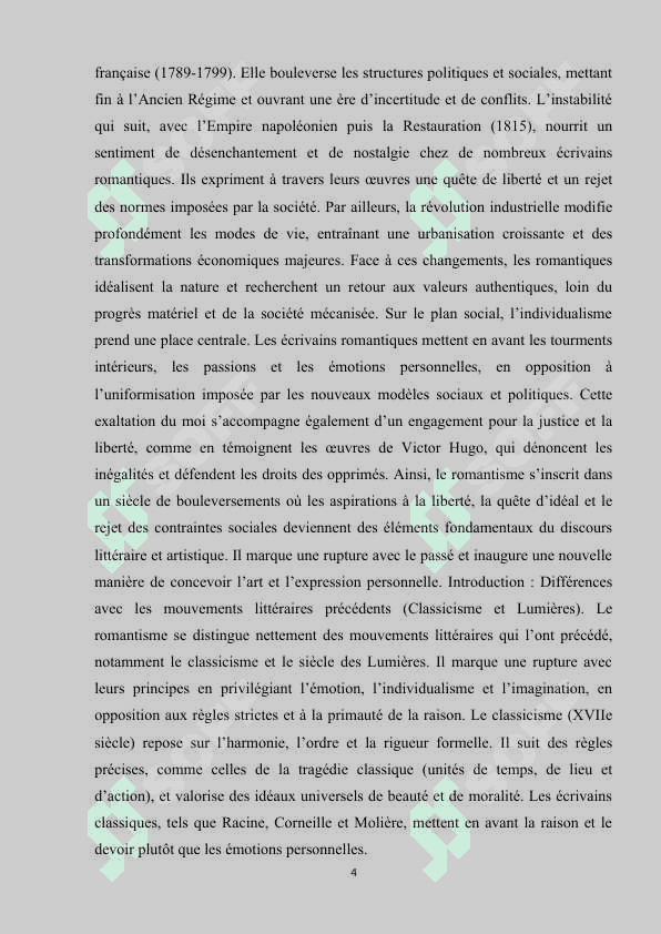La littérature française.  Le romantisme 3