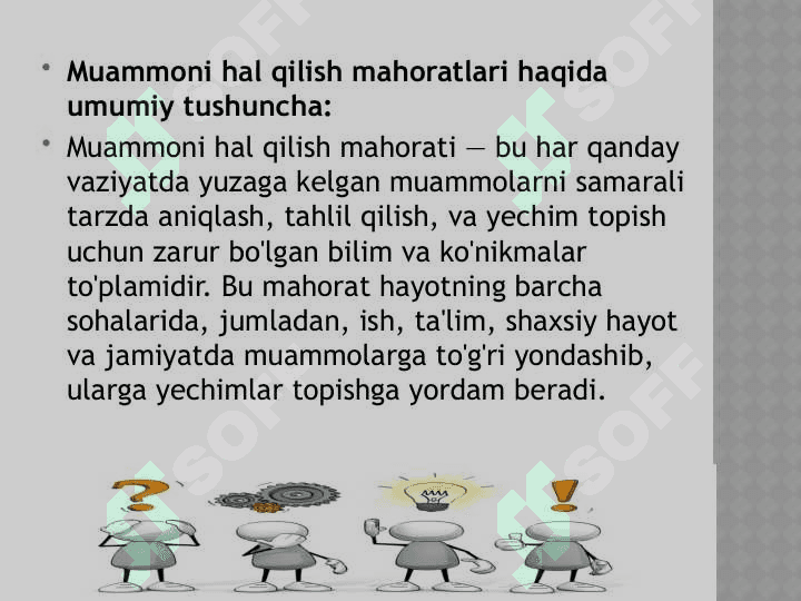 MUAMMONI HAL QILISH MAHORATI 3