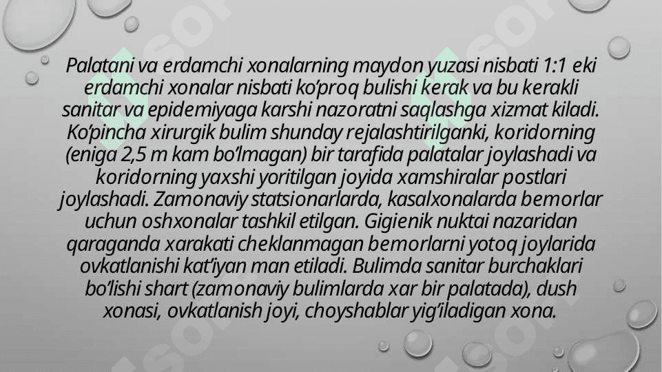JARRОХLIK BO’LIMINING TUZILISHI VA ISH TARTIBI 4