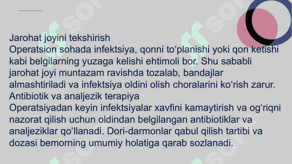 operatsiyadan keyingi holatda bemorlar parvarishi 4