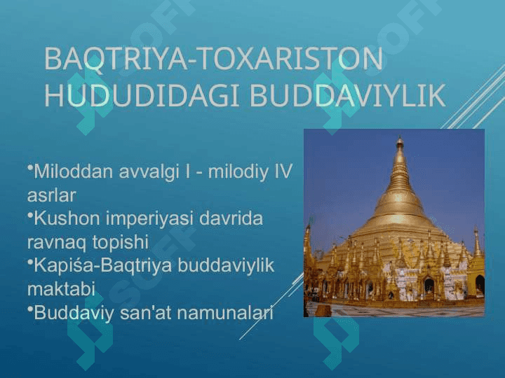 O'zbekistonda buddaviylik dinining tarixiy ildizlari 5