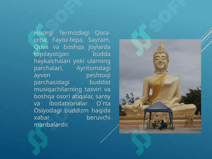O'zbekistonda buddaviylik dinining tarixiy ildizlari 8