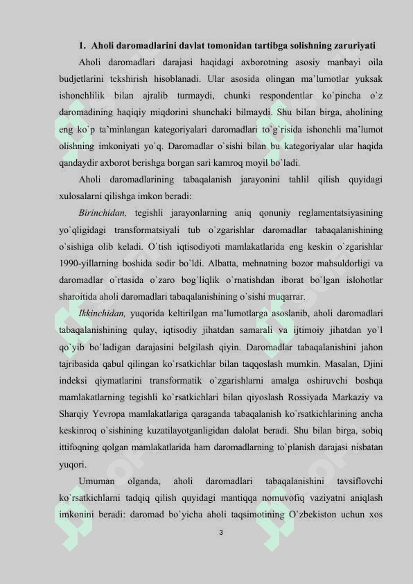 АHОLI DАRОMАDLАRINI DАVLАT TОMОNIDАN TАRTIBGА SОLISH 3