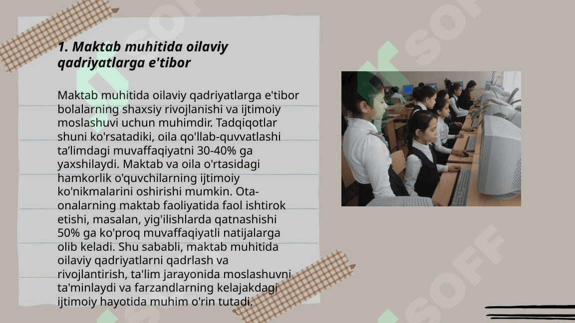 Maktab va oila integratsiyasi 3