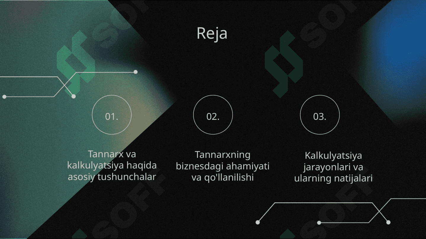 Tannarx va kalkulyatsiya tushunchi 2