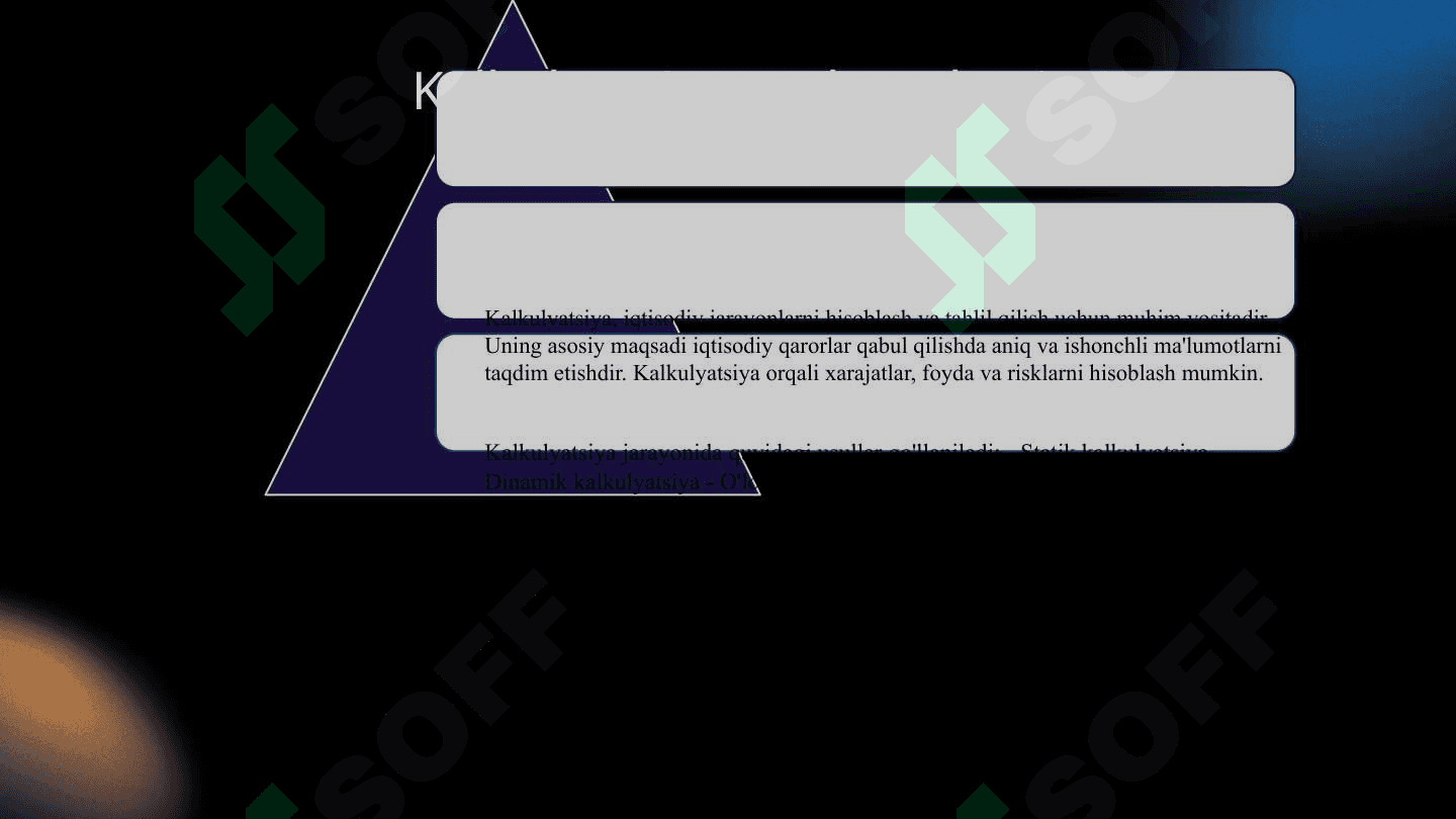 Tannarx va kalkulyatsiya tushunchi 5