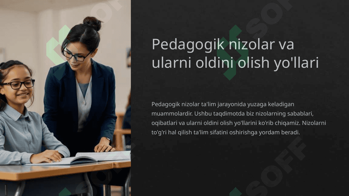 PEDAGOGIK NIZOLAR VA ULARNI OLDINI OLISH YO'LLARI 3