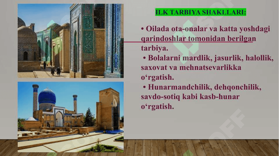 O‘rta Osiyoda tarbiya,         maktab va pedagogik fikrlar 5