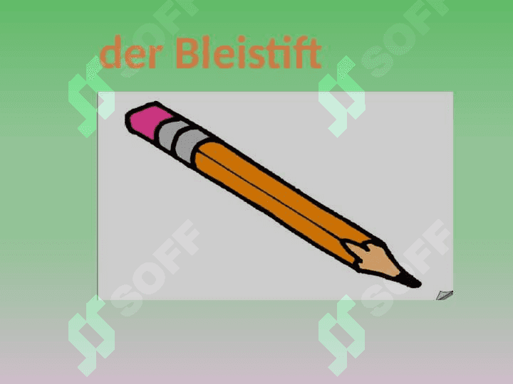 Die Schulsachen 3