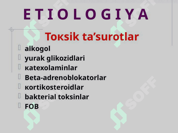 Yurak ritmining buzilishlari 6