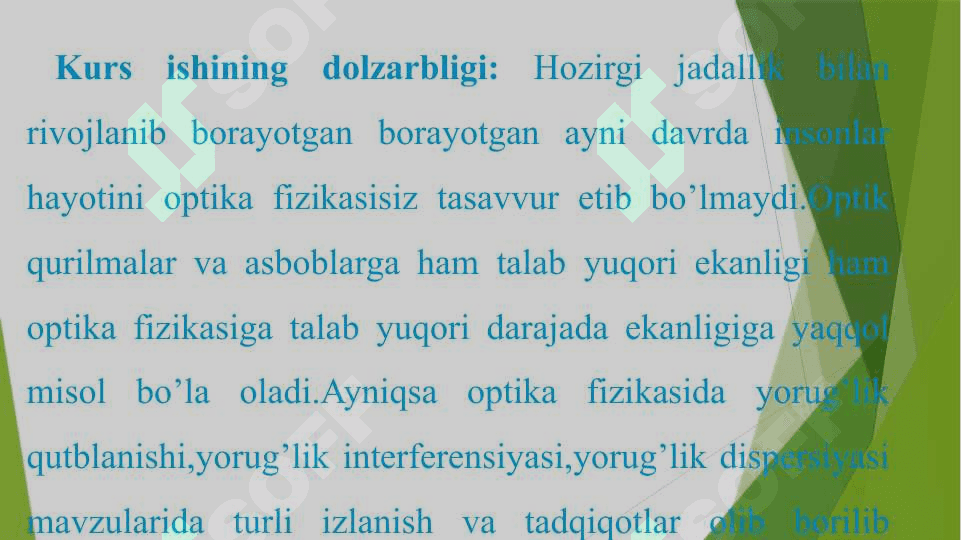 Yorug’likning qutblanishi 3