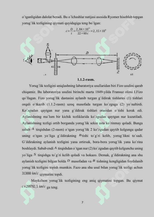 FOTOMETRIYA ASOSLARI . FOTOMETR . Kurs ishi 7