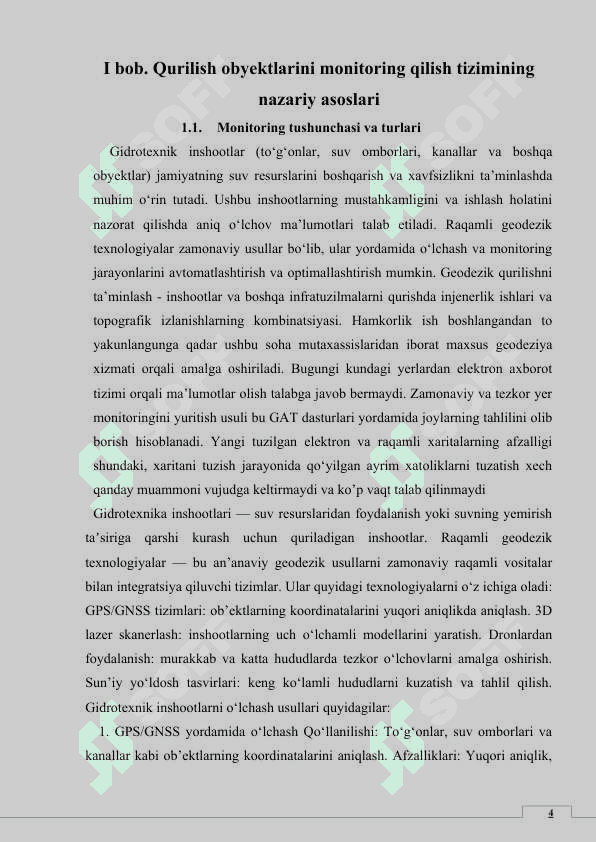 Qurilish kompaniyasi obyektlarini monitoring qiluvchi tizim. 4