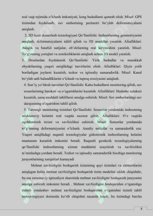 Qurilish kompaniyasi obyektlarini monitoring qiluvchi tizim. 5
