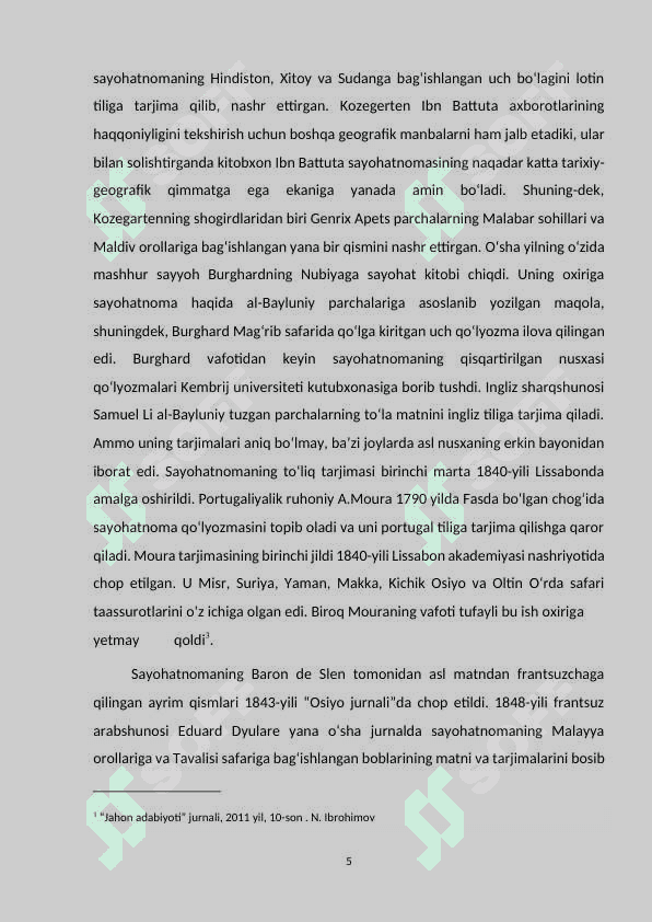 IBN BATTUTANING O’RTA OSIYOGA SAYOHATI 5