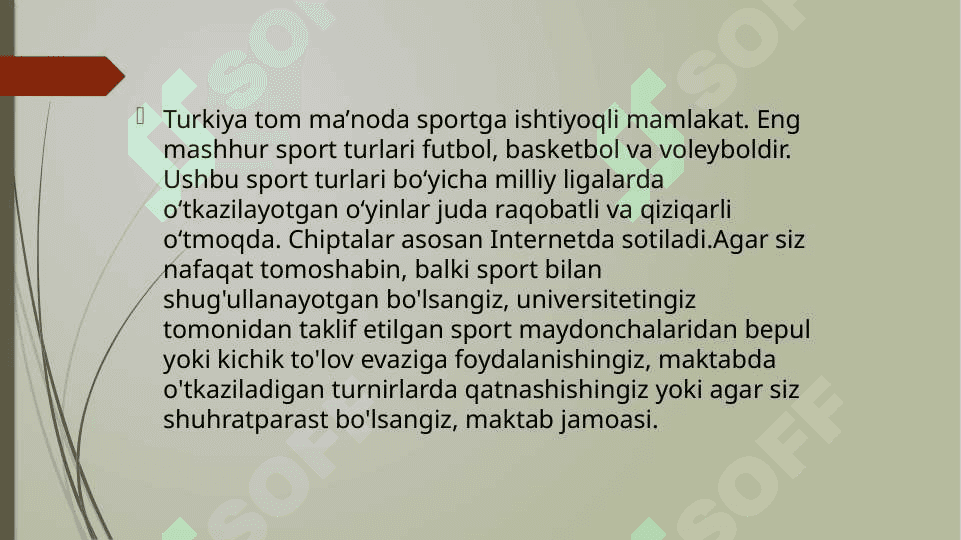 Turkiyada sport turizimining rivojlanishi 4
