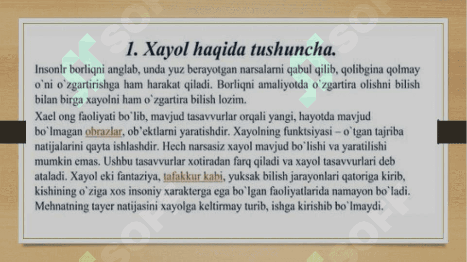 Hayol va Nutq haqida tushuncha 3