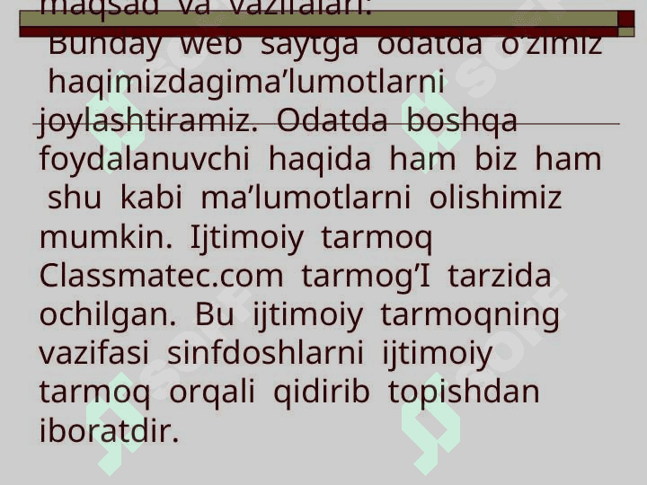Ijtimoiy tarmoglar vaularning axborottarqatishdagi roli. 8