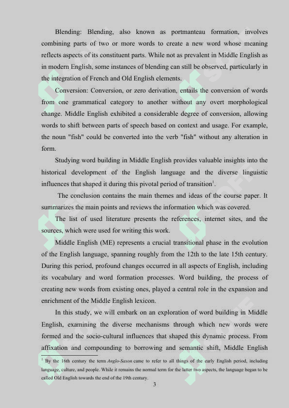 WORD BUILDING IN M.E 3