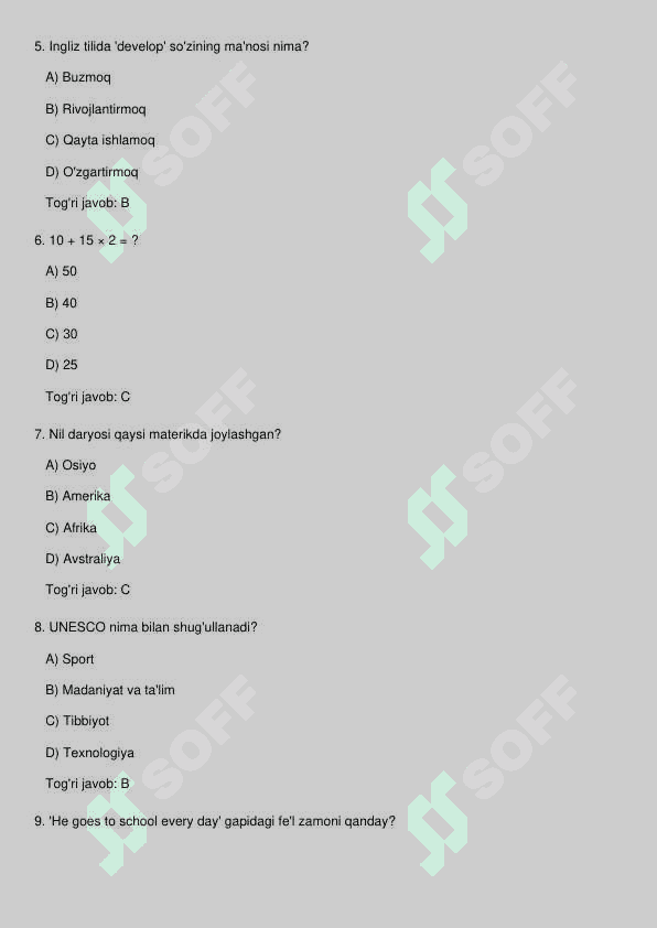 Argos test 2