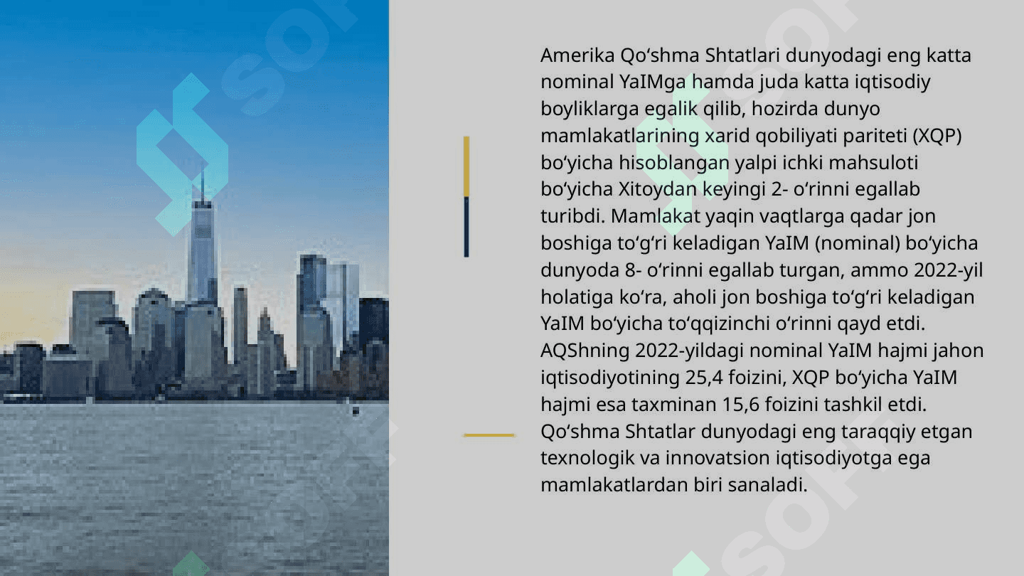 Rivojlangan davlatlar iqtisodiyoti. 3