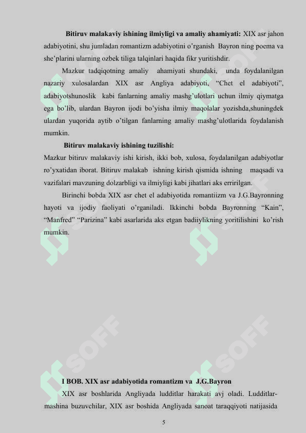 “George Noel Gordon Bayron asarlarida badiiylik” 5