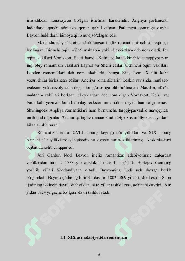 “George Noel Gordon Bayron asarlarida badiiylik” 6