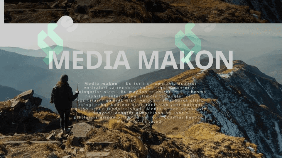 Media maydon tuzulishi va internet jurnalistikasida raqobat muhiti. 5