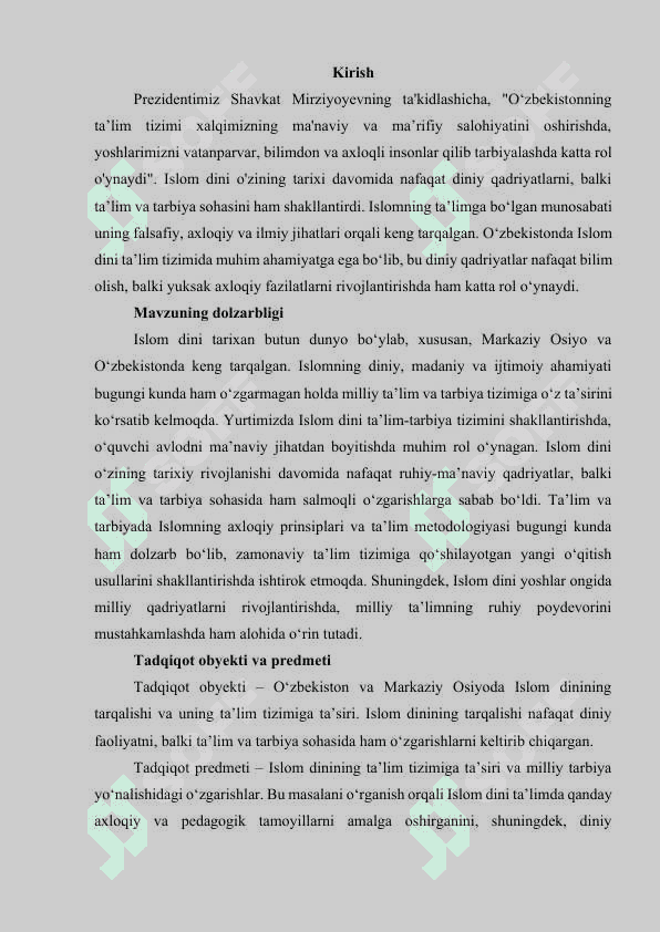 Islom dinining tarqalishi va uning milliy taʼlim tarbiyaga taʼsiri 2