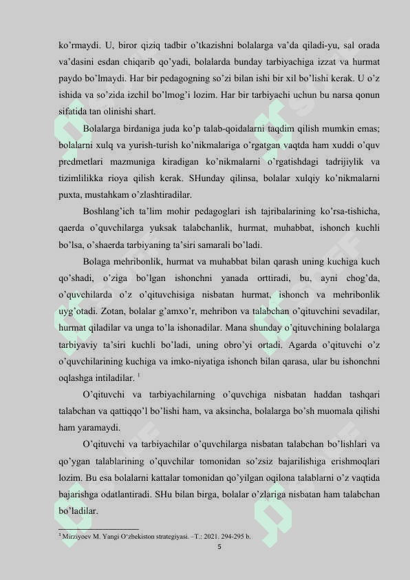 SINF FAOLLARINI ANIQLASH VA TARBIYALASH USULLARI 5